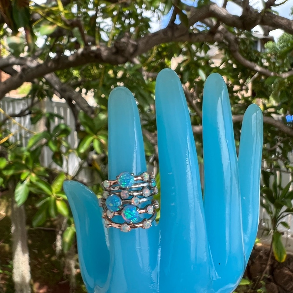 Six Fun Stackable Rings - Picture 7 of 10